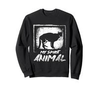 My Spirit Animal Mountain Lion Cougar Puma Wildlife Sweatshirt