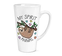 My Spirit Animal Sloth 17oz Large Latte Mug Cup