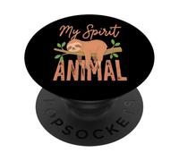My Spirit Animal Sloth Funny Cute PopSockets Adhesive PopGrip