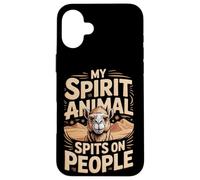 My Spirit Animal Spits On People Camel Lover Case for iPhone 16 Plus