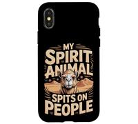 My Spirit Animal Spits On People Camel Lover Case for iPhone X/XS