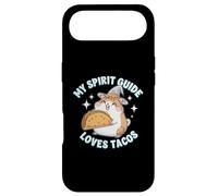 My Spirit Guide Loves Tacos Witch Hat Hamster Case for iPhone Air