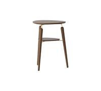 My Spot Side Table Dark Oak/ Brass