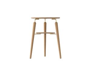 My Spot Side Table Oak/ Brass