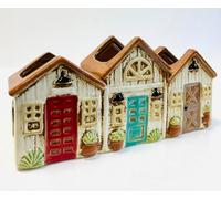 My Square Mile Ceramic Shed Plant Pots Indoor House Plants Flower Pots Cactus Succulent Orchid Herbs Planter