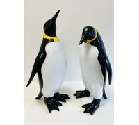 My Square Mile Emperor Penguin Garden Statues, Indoor Outdoor Ornaments, Animal 46cm Height, Set of 2
