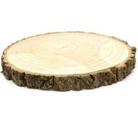 My Square Mile Log Slice Cake Stand, Wedding/birthday Display Board (29-33Cm)