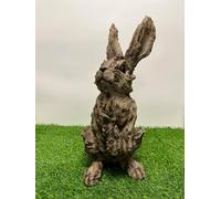 My Square Mile Rabbit Garden Ornament Vintage Statue Animal Hare Bunny Sculpture Large 41Cm