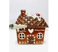 My Square Mile Tealight Candle Holder Housewarming Gift Cottage Ceramic Village Pottery House Ornament (Gingerbread Cottage (17Cms))