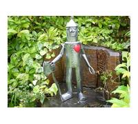 My Square Mile Tin Man 10 Year for Couple, Garden Metal Statue, Wizard of Oz, Suitable for Indoor/Outdoor Use (Medium (79cms))