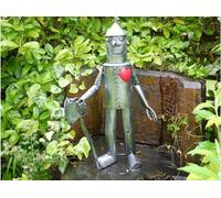 My Square Mile Tin Man 10 Year For Couple, Garden Metal Statue, Wizard Of Oz, Suitable For Indoor/outdoor Use (Medium (79Cms))