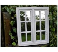 My Square Mile Window Garden Mirror Outdoor for Walls Fences Garden or Indoors 58 x 50 Centimeters