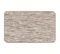My Stain Door Mat, Stain Resistant, Perfect for Indoor Use, Front Door, Entryway and Patio, Broken Stripe Stone 50x75cm