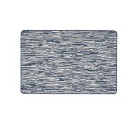 My Stain Door Mat, Stain Resistant, Perfect for Indoor Use, Front Door, Entryway and Patio, Broken Stripe Navy 67x100cm