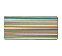 My Stain Door Mat, Stain Resistant, Perfect for Indoor Use, Front Door, Entryway and Patio, Candy Multi Green 67X150cm