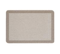 My Stain Door Mat, Stain Resistant, Perfect for Indoor Use, Front Door, Entryway and Patio, Stripe Stone 67x100cm
