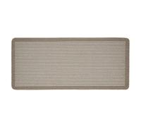 My Stain Door Mat, Stain Resistant, Perfect for Indoor Use, Front Door, Entryway and Patio, Stripe Stone 67x150cm