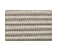My Stain Door Mat, Stain Resistant, Perfect for Indoor Use, Front Door, Entryway and Patio, Twist Stripe Natural 67X100cm