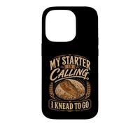 My Starter Is Calling I Knead To Go Sourdough Bread Baker Case for iPhone 14 Pro