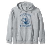 My Starter Is Calling I Must Dough Sourdough Bread Baker Zip Hoodie