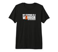 My Stepdad is a Warrior Kidney Cancer Awareness Premium T-Shirt