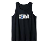 My Stepdad is a Warrior Type 1 Diabetes Awareness Tank Top