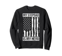 MY Stepdad IS MY Hero Firefighter Stepdad Hero Sweatshirt
