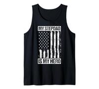 My Stepdad is My Hero Firefighter Stepdad Hero Tank Top