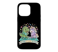 My Stick My Squad My Story Field Hockey Unicorn Dino Case for iPhone 14 Pro Max