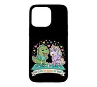 My Stick My Squad My Story Field Hockey Unicorn Dino Case for iPhone 15 Pro Max