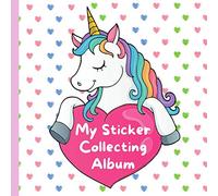 My Sticker Collecting Album: Blank Sticker Collection Book for Kids