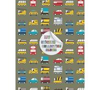 My Sticker Collecting Album: Reusable Sticker Book Premium Color Pages with Specific Colorful Background Glossy Cover sticker book for 3 year old ... Boys Kids Toddler's (Reusable Sticker Book)