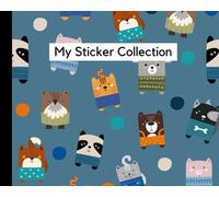 My Sticker Collection: Blank Sticker Album Animals, Sticker Collecting Album Mini