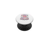 My Stomach Fought Bravely Funny Sick Day Humor PopSockets Adhesive PopGrip