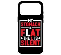 My Stomach Is Flat, The L Is Silent - Case for iPhone 17 Pro Max