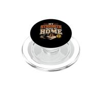 My Strength Brings Me Home Softball Bible Verse Faith PopSockets PopGrip for MagSafe