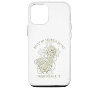 My Strength Christian Men Bible Gym Workout Weightlifting Case for iPhone 12/12 Pro