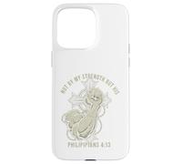 My Strength Christian Men Bible Gym Workout Weightlifting Case for iPhone 15 Pro Max