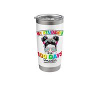 My Students 100 Days | Proud Teacher | School Celebration Stainless Steel Insulated Tumbler