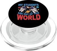 My Students Are Out Of This World Astronaut PopSockets PopGrip for MagSafe