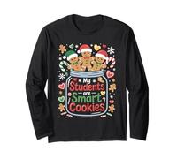 My Students are Smart Cookies Design Fun Long Sleeve T-Shirt