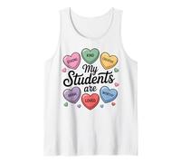 My Students are Strong Kind Creative Brave Loved Teacher Tank Top