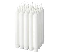 My- Stylo Collection Unscented Chandelier Candle, White, 19 cm, 20 Pack, Product Size: Height: 19 cm Diameter: 22 mm Burning Time: 6 Hr Package Quantity: 20 Pack, Materials: 100% Stearin