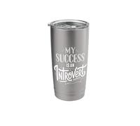 My Success is an Introvert Quiet Achiever - Stainless Steel Insulated Tumbler