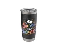 My Success is an Introvert Quiet Achiever - Stainless Steel Insulated Tumbler