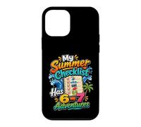 My Summer Checklist Has 6 7 Adventures Funny Summer Saying Case for iPhone 12 mini