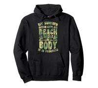 My Summer Ocean City Maryland Beach Body Is In Progress Pullover Hoodie