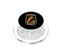 My Sundays Are Booked Football Fan Gridiron Game Day PopSockets PopGrip for MagSafe