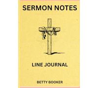 My Sundays: Sermon Notes Journal