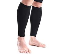 [My SunShine] Compression Calf Sleeves Mens/Womens Shin Splints Running Guards (Black, Medium)